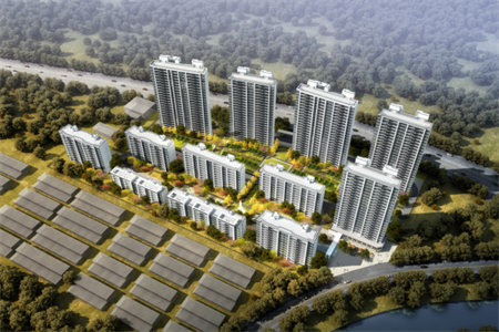 龙都学府园3室2厅1卫91m2精装修